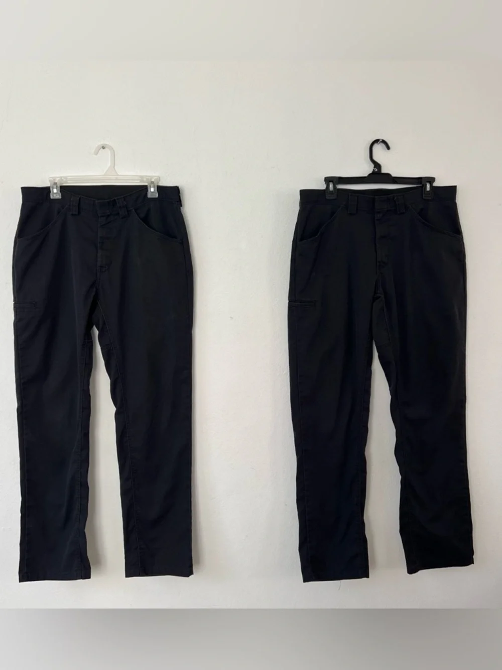 Set of 2 Red Kap Men's Black Cargo Pants with Five Pockets Size  34”x 32” - Picture 8 of 12